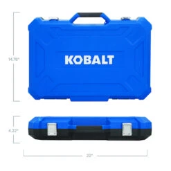 Kobalt 299-Piece Mechanic's Tool Set With Case - Metric And SAE -Kobalt 14195526d L