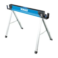 Kobalt 30-in X 43-in Blue And Black Steel Fixed Leg Saw Horse -Kobalt 14195532 L