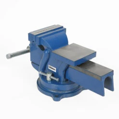 Kobalt 4-in Heavy Duty Bench Vise - Cast Iron -Kobalt 19225219 L