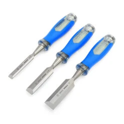 Kobalt Set Of 3 Wood Chisels Steel Sizes 1/4-in 1/2-in 1-in -Kobalt 19225245 L