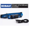 Kobalt 400 Lumens LED Rechargeable Headlamp -Kobalt 19225280ea L
