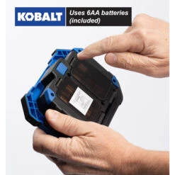 Kobalt - 1000 Lumens LED Work Light (Batteries Included) -Kobalt 19225287ea L