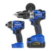 Kobalt MAX 24 V 2-Tool Brushless Power Tool Combo Kit With Soft Case (1-Battery Included And Charger Included) -Kobalt 32018439 L