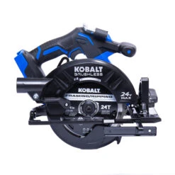 Kobalt 24-Volt XTR Max Cordless Circular Saw - Brushless Motor - 7 1/4-in - Bare Tool Without Battery -Kobalt 32165051 L
