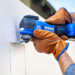 Kobalt 24-Volt Max 18-Piece Cordless Brushless Oscillating Tool Kit - Bare Tool Without Battery -Kobalt 32165052d L