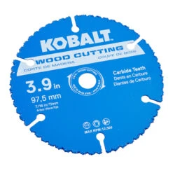 Kobalt 3-Pack 4-in Dry Cut Only Set High-Speed Steel Circular Saw Blade Set -Kobalt 45595008b L