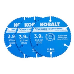 Kobalt 3-Pack 4-in Dry Cut Only Set High-Speed Steel Circular Saw Blade Set -Kobalt 45595008c L