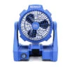 Kobalt 24-V Max Cordless Jobsite Fan - 600-CFM - Blue - Bare Tool Without Battery -Kobalt 45595009b L