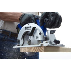 Kobalt 24-V Max Cordless Circular Saw - 6 1/2-in Blade - Brushless Motor - Bare Tool Without Battery 9 Kobalt 24-V Max Cordless Circular Saw - 6 1/2-in Blade - Brushless Motor - Bare Tool Without Battery -Kobalt 45595021d L