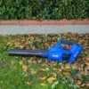 Kobalt 24V Lithium Ion 500 CFM Brushless Cordless Electric Leaf Blower - Battery And Charger Included -Kobalt 45595036d L