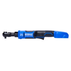 Kobalt 24 V Max Brushless Motor Ratchet Wrench - Cordless - Black And Blue - Bare Tool (battery Not Included) -Kobalt 45595043 L