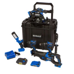 Kobalt 24 V XTR 5-Tool Combo Kit With Hard Storage Case With Battery And Charger -Kobalt 45595045 L