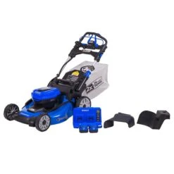 Kobalt 2x24-Volt (48-Volt Total) Brushless 20-in Self-Propelled Cordless Electric Lawn Mower 5 Ah -Kobalt 45595061 L