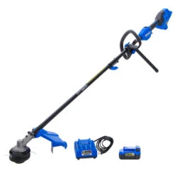 Kobalt 24V Cordless Multi-Head String Trimmer Set - 4.0 Ah Battery And Charger Included -Kobalt 45595121 L
