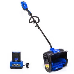 Kobalt 12-in Snow Shovel W/1 X 4AH Battery And 2A Charger 40V -Kobalt 46835097 L
