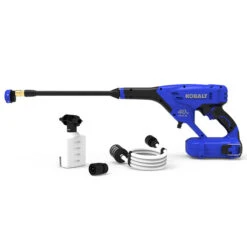 Kobalt 40-Volt Electric Handheld Pressure Washer Kit - 2-Ah - 600-PSI - Blue 11 Kobalt 40-Volt Electric Handheld Pressure Washer Kit - 2-Ah - 600-PSI - Blue -Kobalt 65415002b L