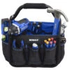 Kobalt 12-in Blue/Black Polyester Tool Tote -Kobalt 92355003 L