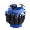 Kobalt Blue/Black Polyester Bucket Organizer -Kobalt 92355005 L